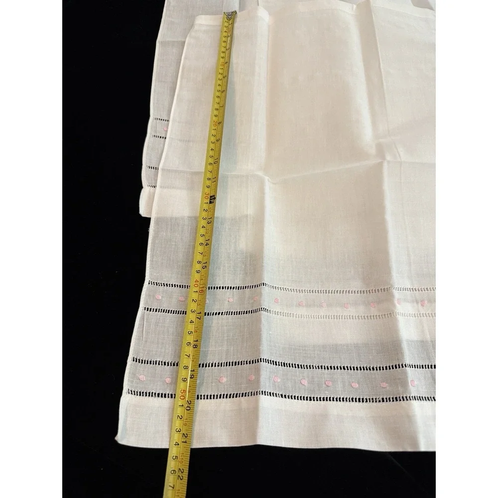 Lot of 4 NEW 100% Linen Towels 14x21